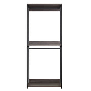 Monica - Farmhouse Industrial Wood Walk In Closet