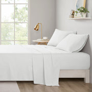 Microfiber - Twin Long All Season Wrinkle Free Sheet Set - White