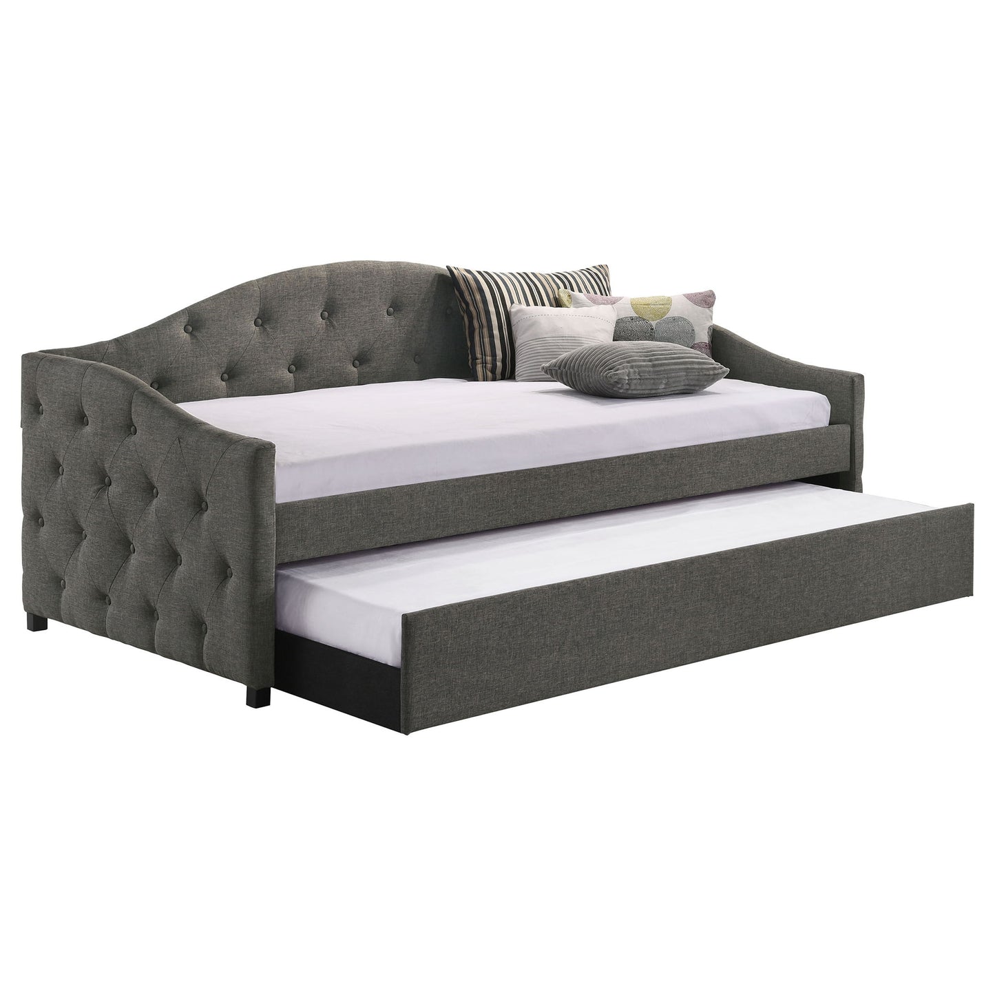 Tremont - Twin Daybed With Trundle - Gray