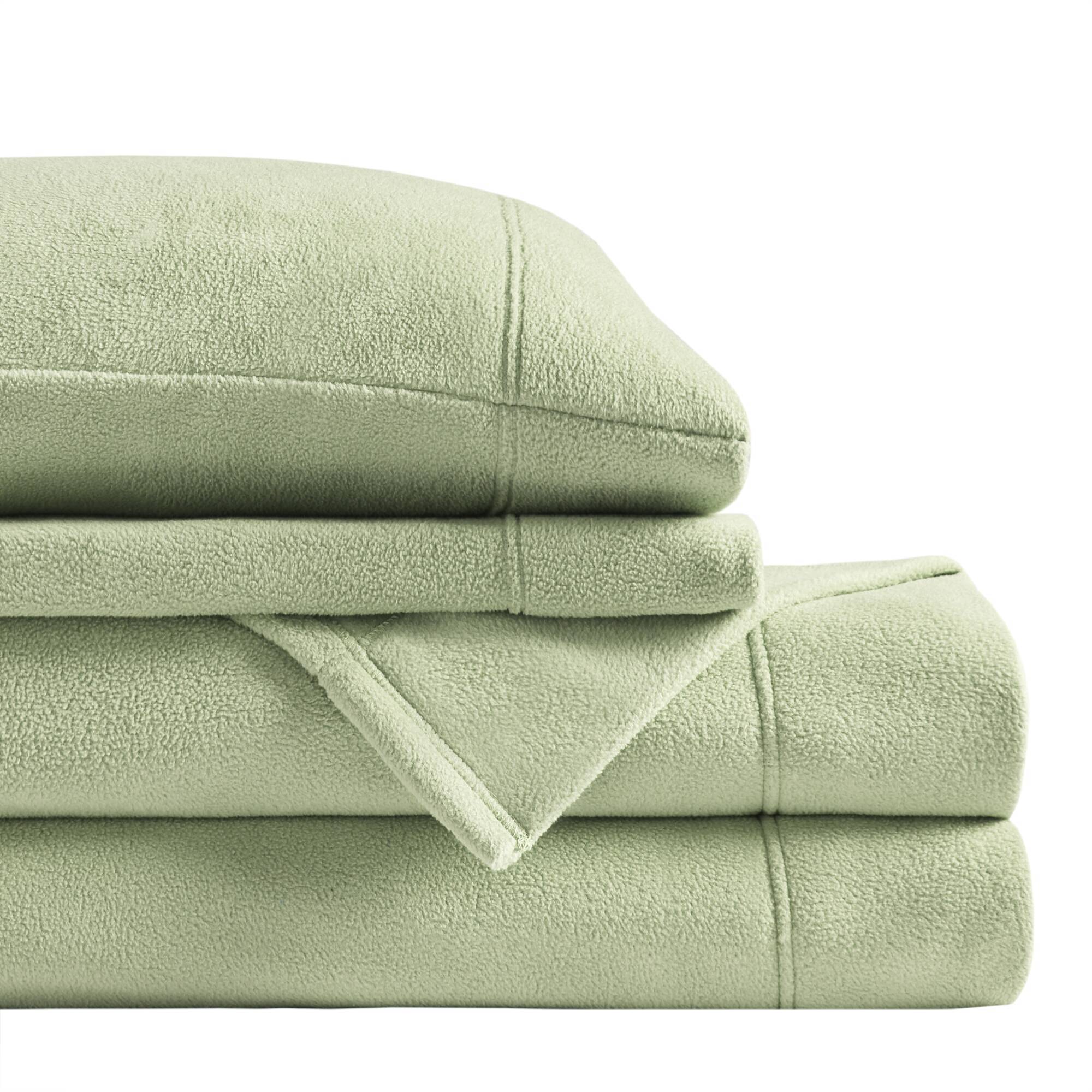 Micro Fleece - Sheet Set - Green