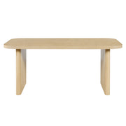 Rectangular, Indoor Dining Table - Natural