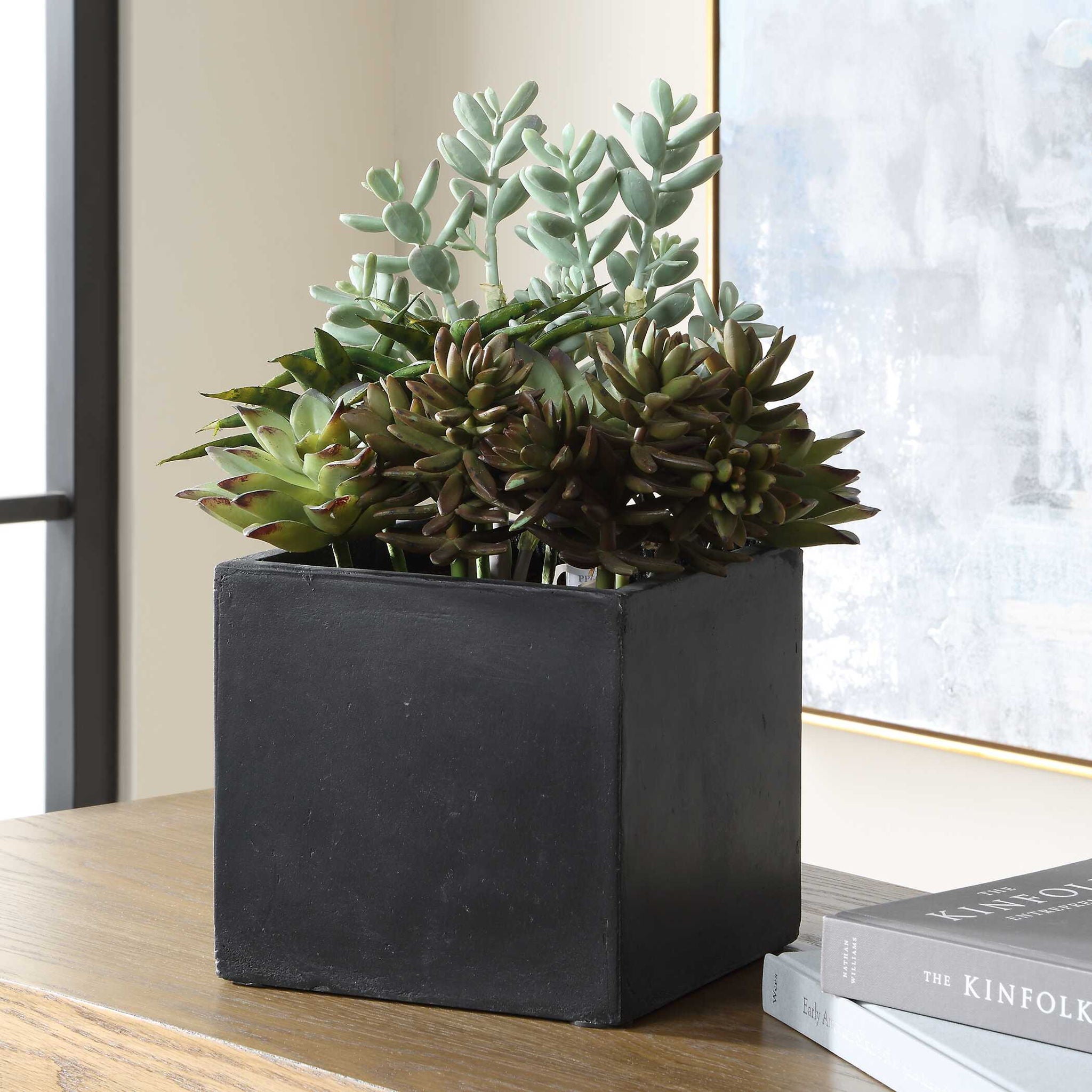 Greystone - Indoor-Outdoor Succulent - Green