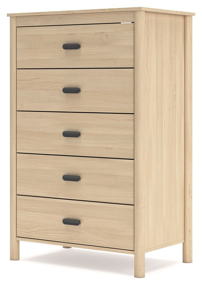 Cabinella - Five Drawer Chest - Tan
