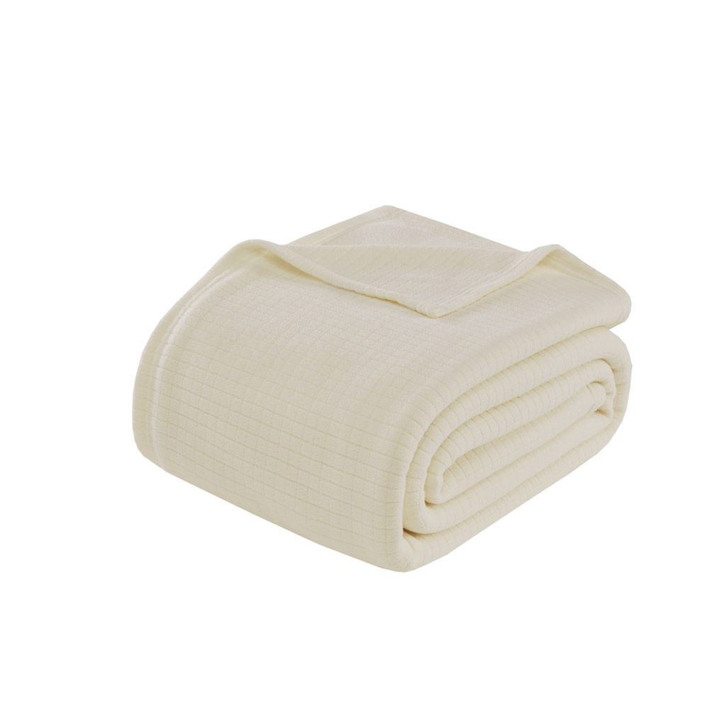 Microfleece - Twin Blanket - Taupe
