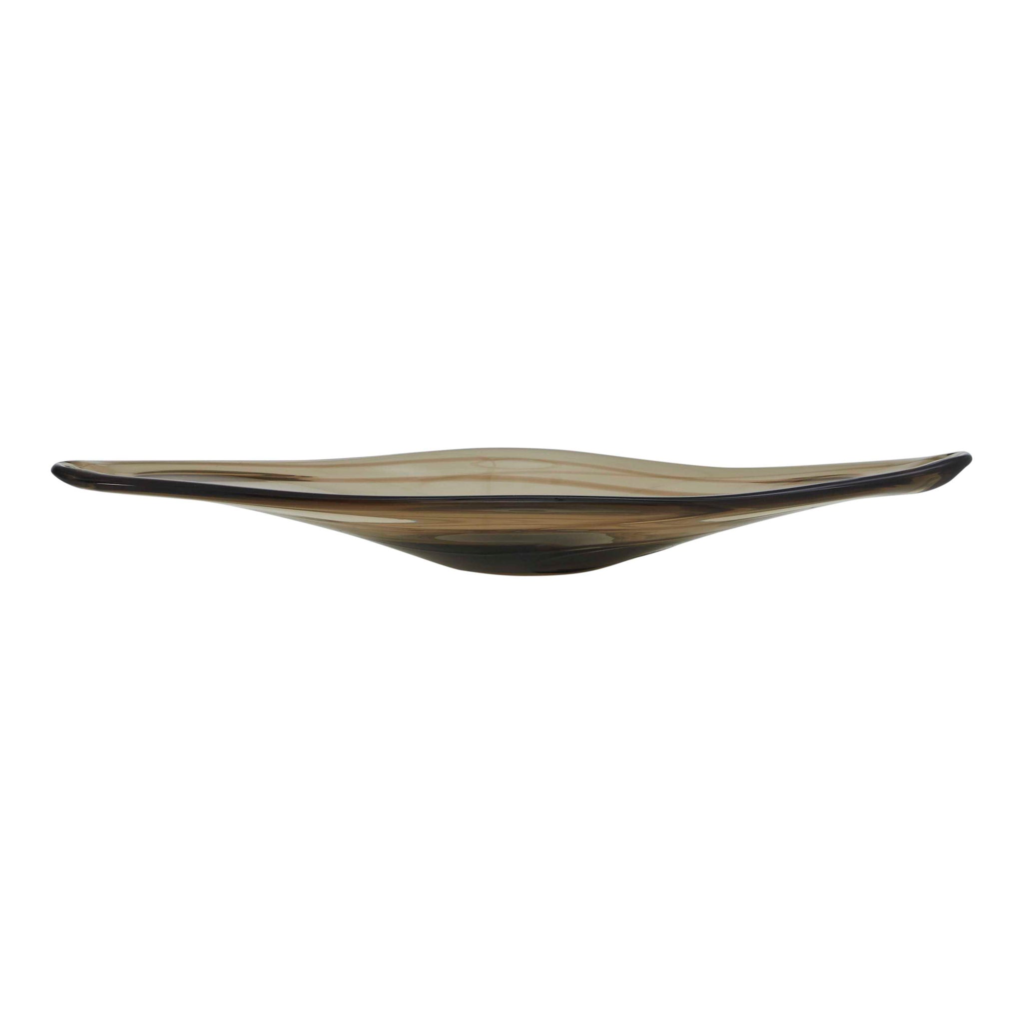 Soluna - Indoor-Outdoor Glass Bowl - Brown