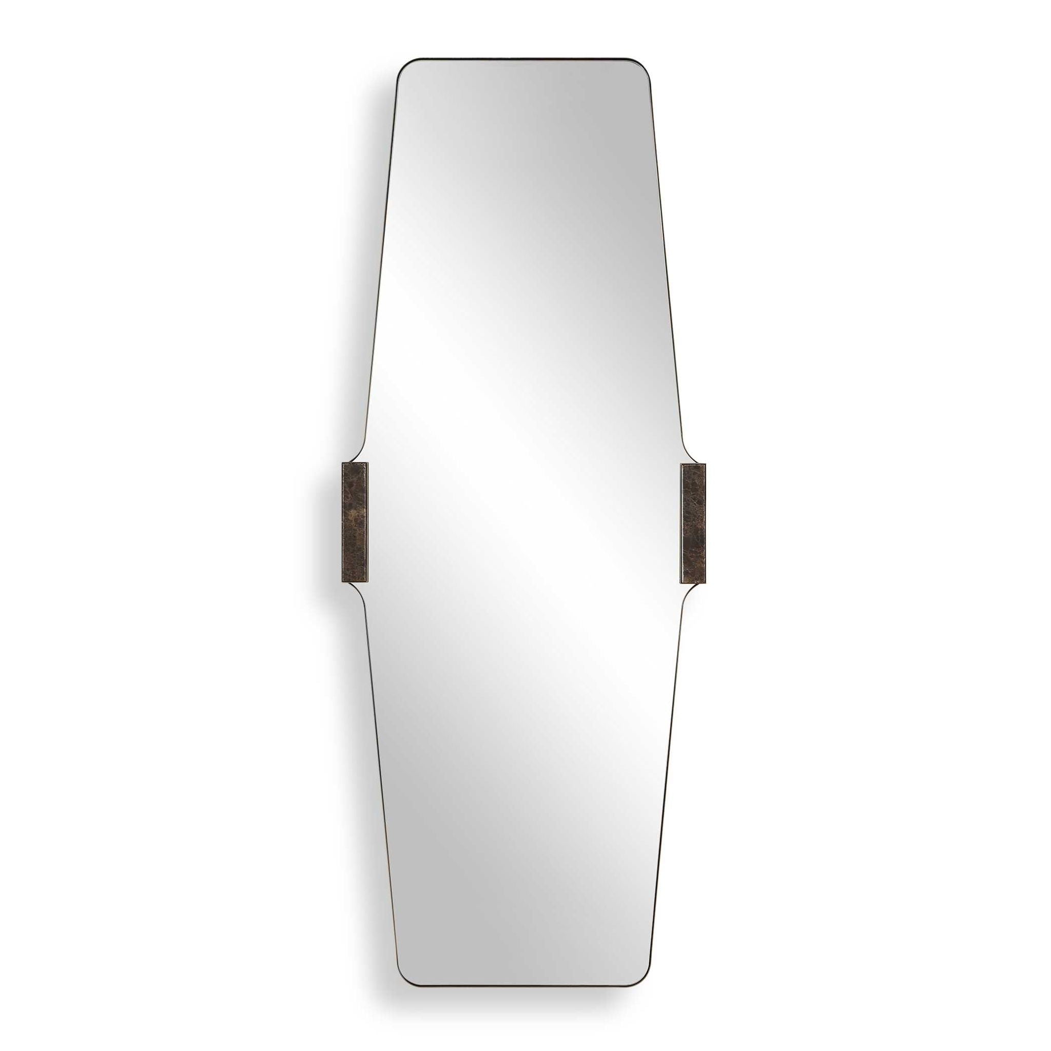Orson - Mid-Century Tall Mirror - Bronze / Brown