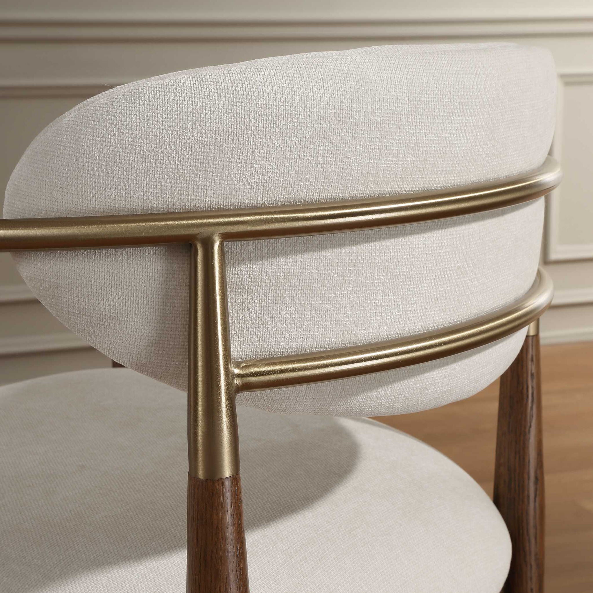 Moxie - Counter Stool - Walnut / White