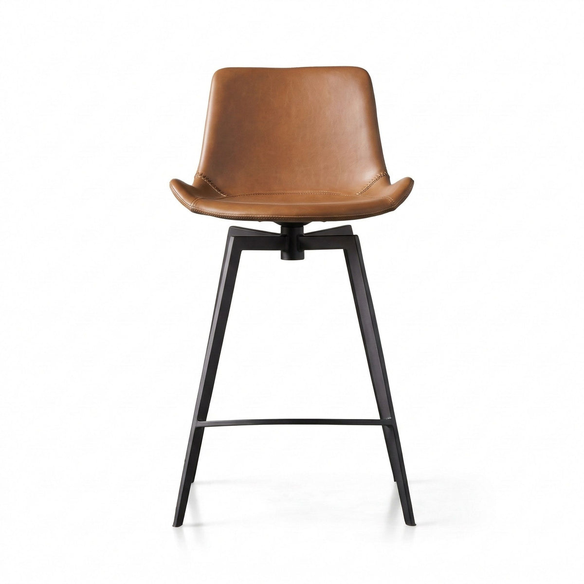 Swivel Counter Stool - Brown