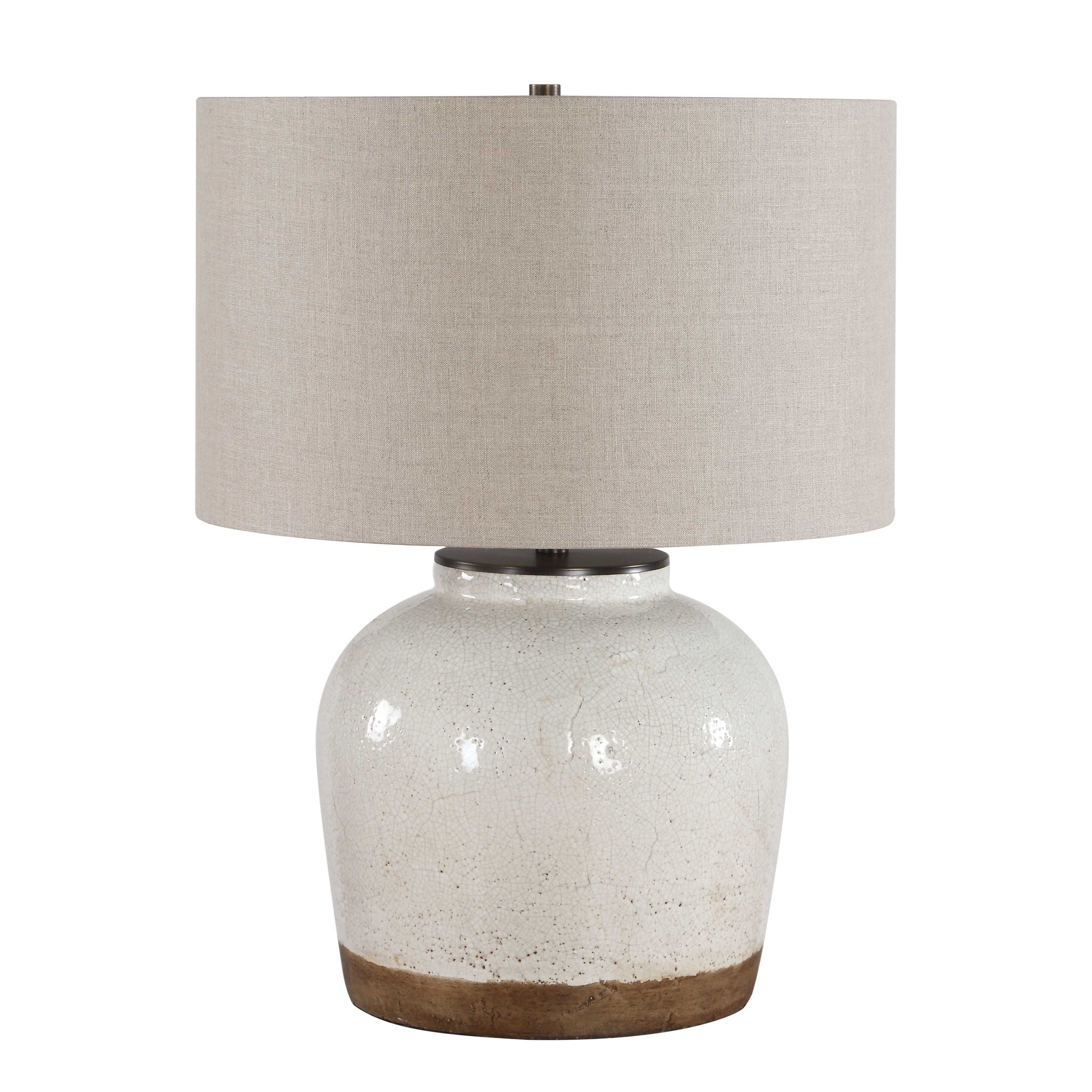 Jarret - Glaze Table Lamp - White