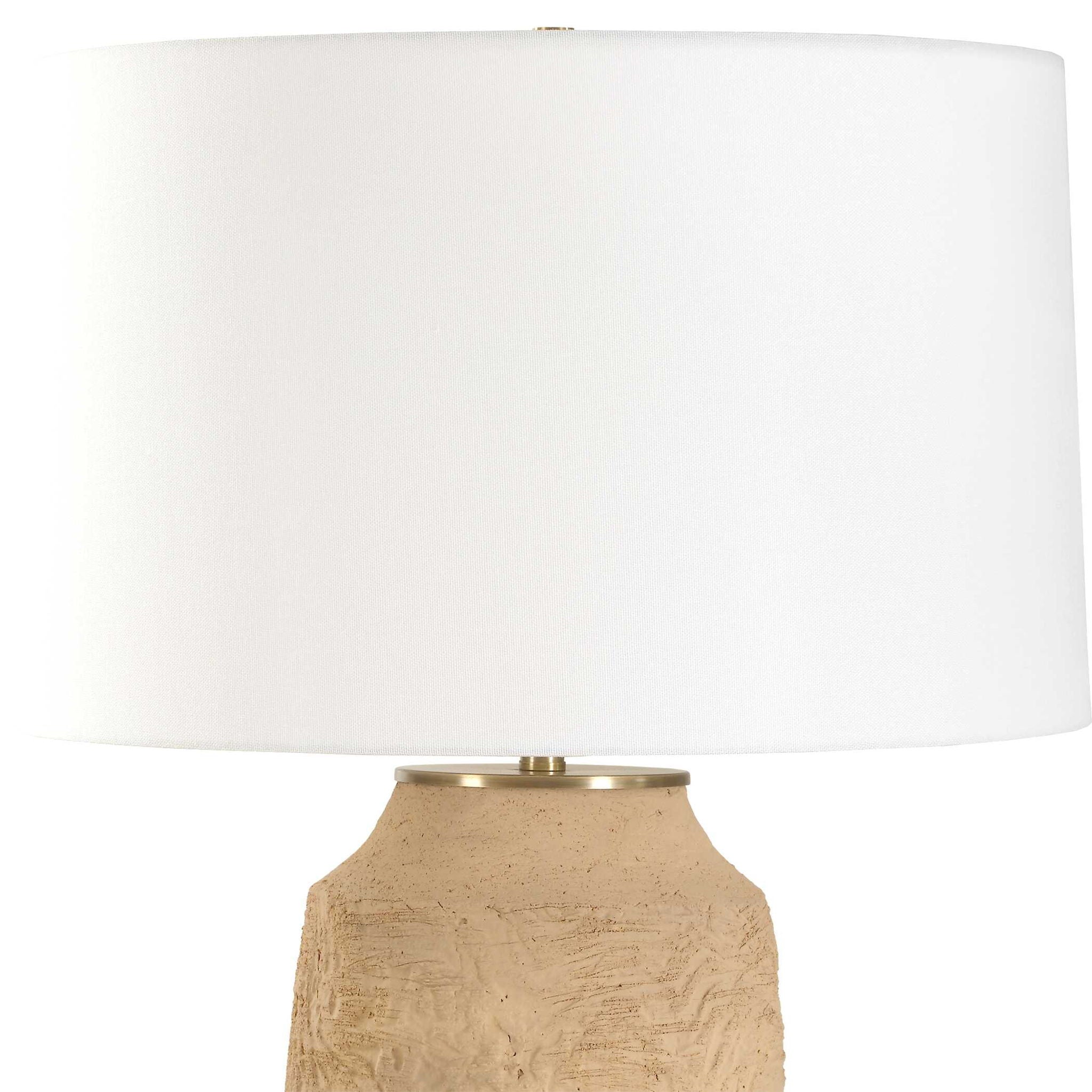 Sandstone Flow - Table Lamp - Terracotta