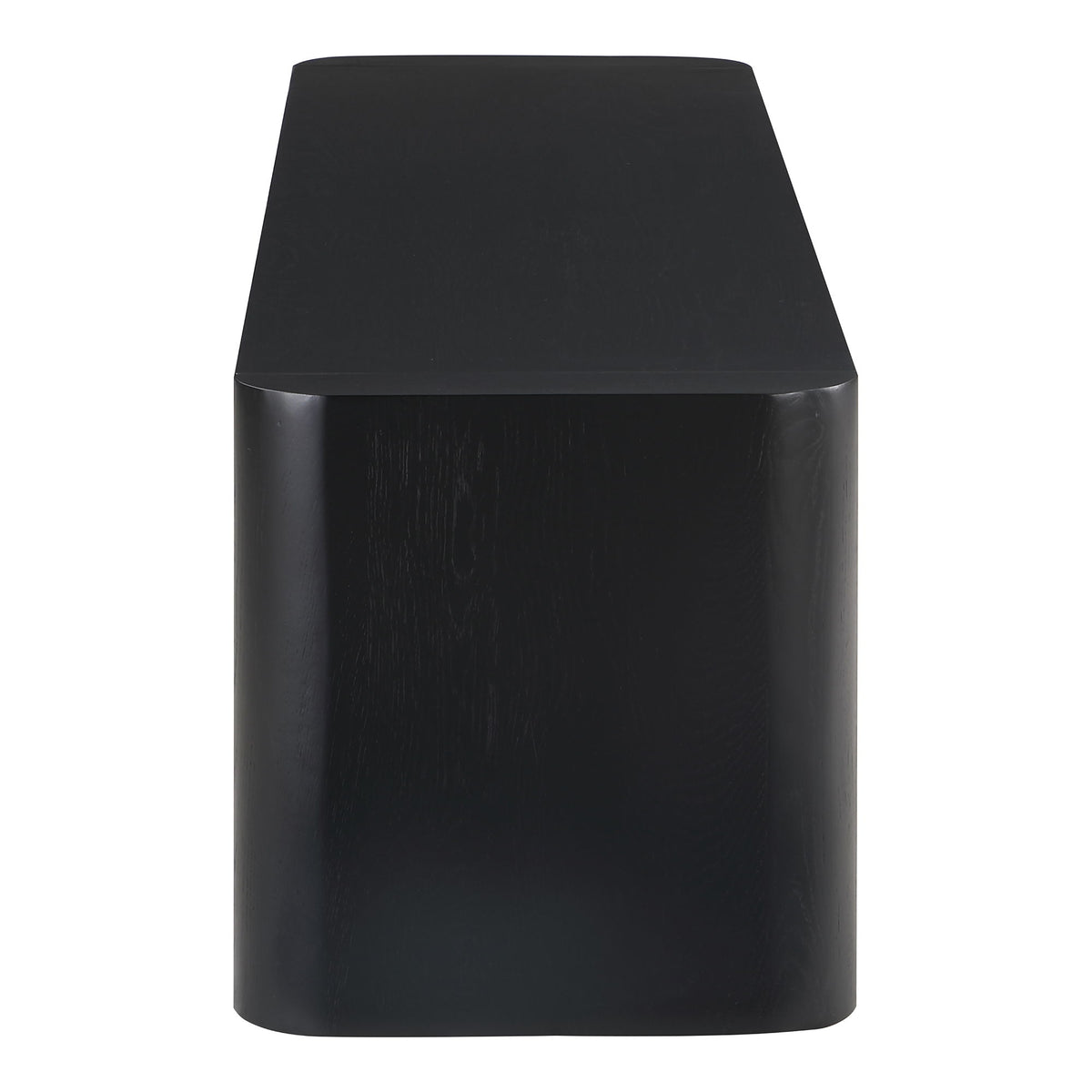 Post - Small Dining Bench - Black Oak
