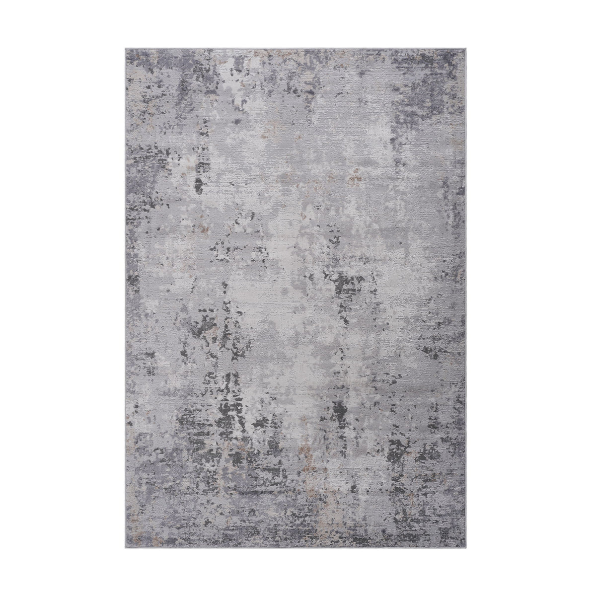 Marfi - 8' X 10' Abstract Area Rug - Ivory / Taupe