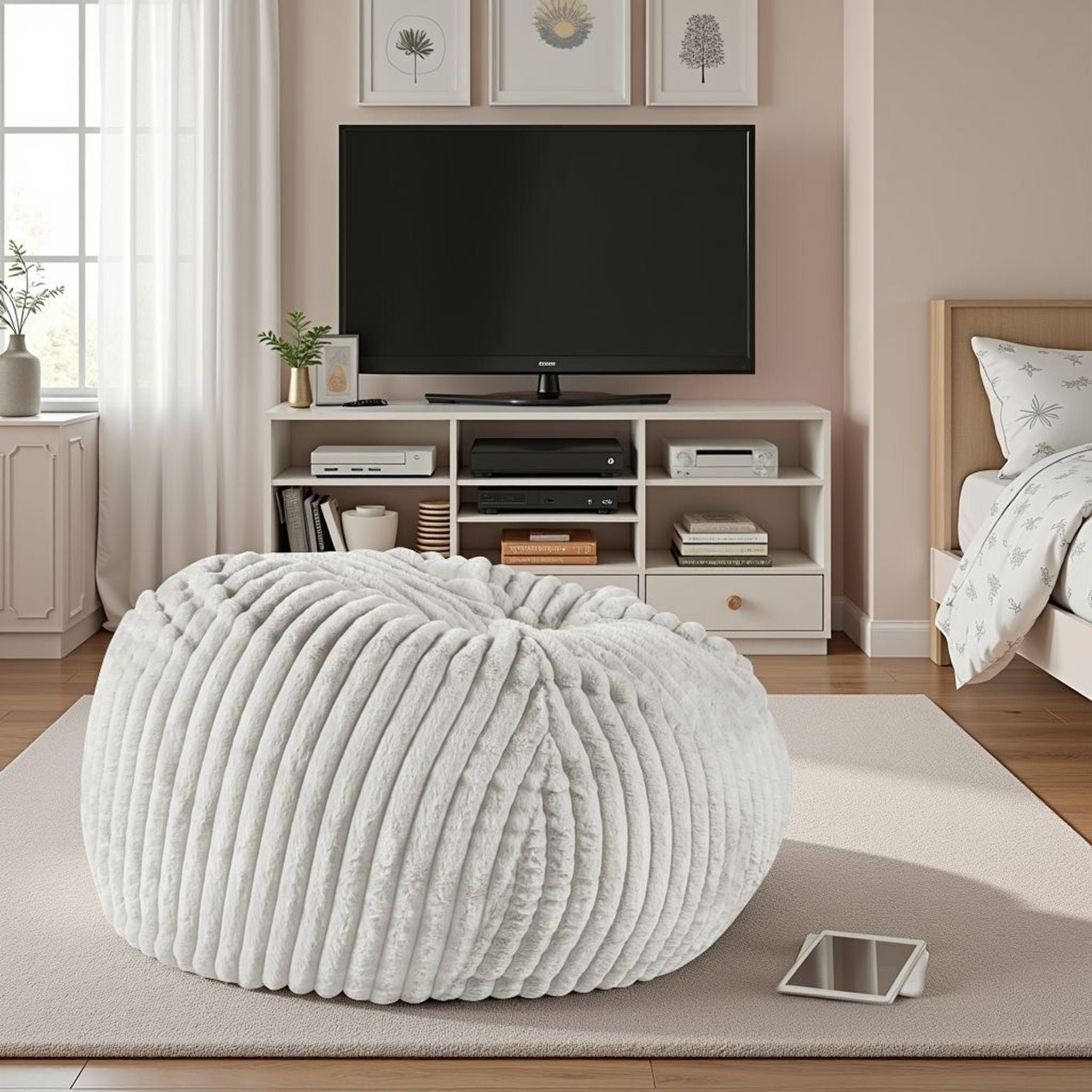 Minky - Memory Foam Lounger