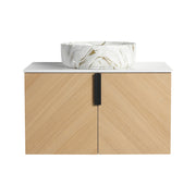 Wall Mounted Bathroom Vanity & Art Sink