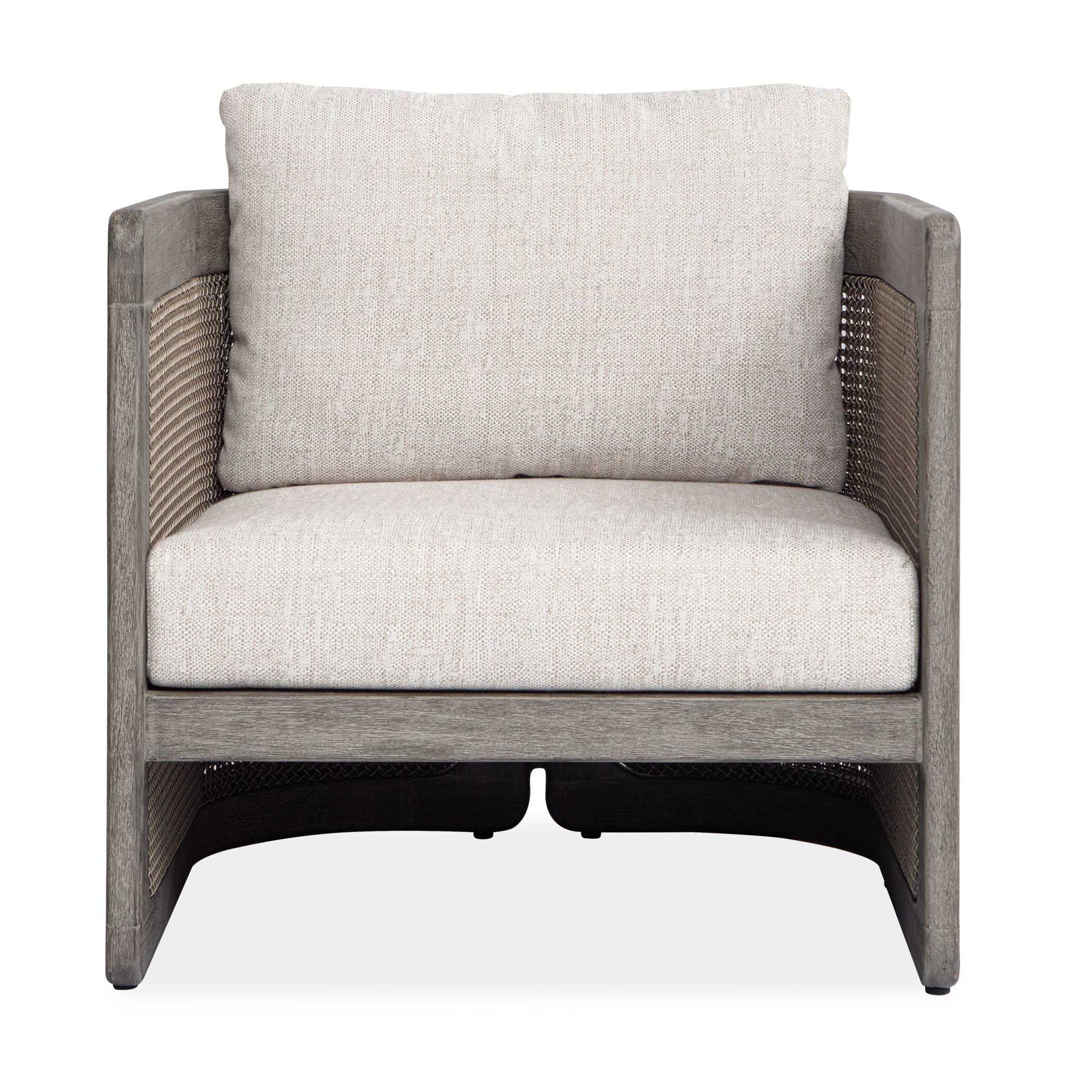 Dartmoor - Outdoor Barrel Chair - Weathered Gray