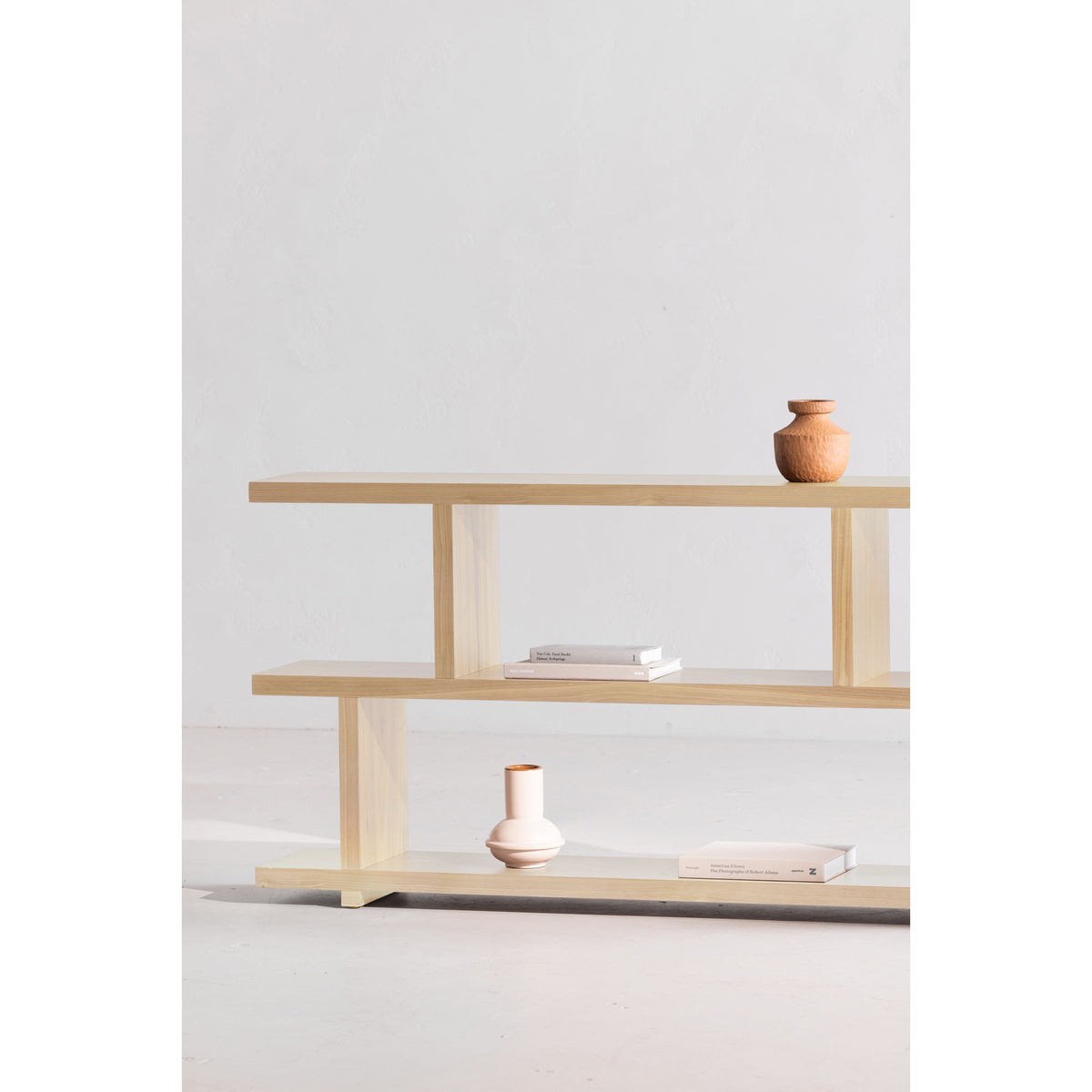 Miri - Small Shelf - White Wash Oak