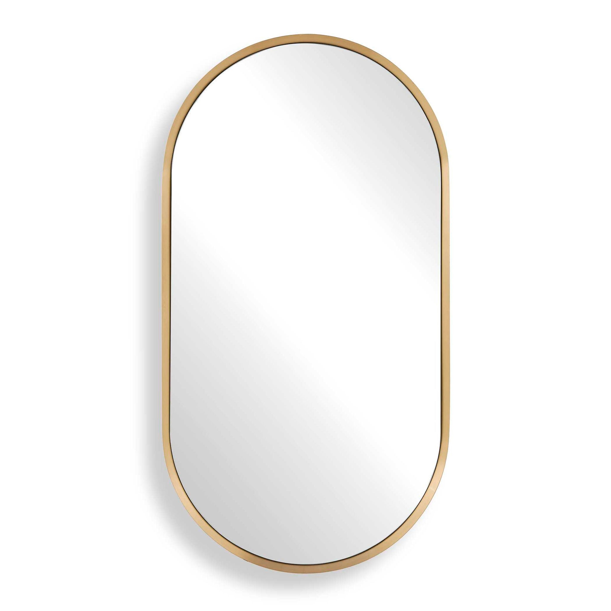 Torrado - Oval Mirror - Brass