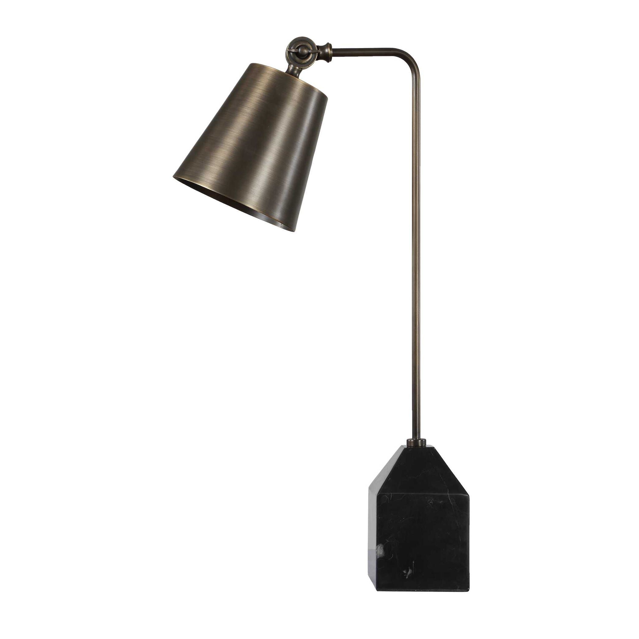 Hutchinson - Desk Lamp - Black / Bronze