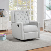 Milah - Gliding Swivel Recliner Tufted Brushed - Natural
