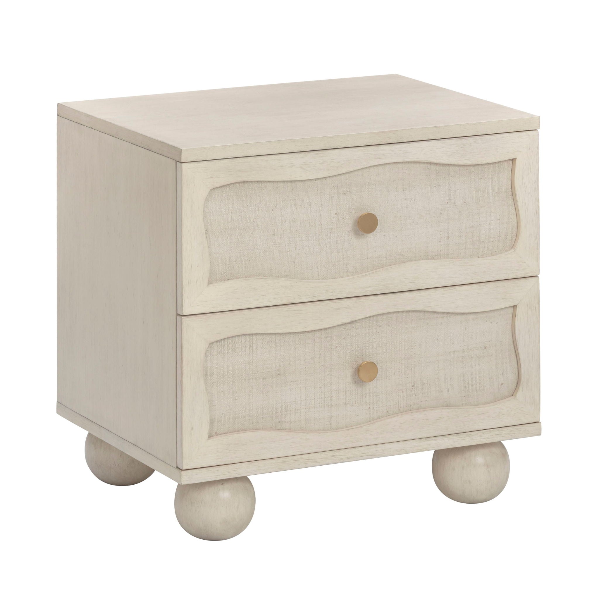 Grappa - Nightstand - Whitewashed