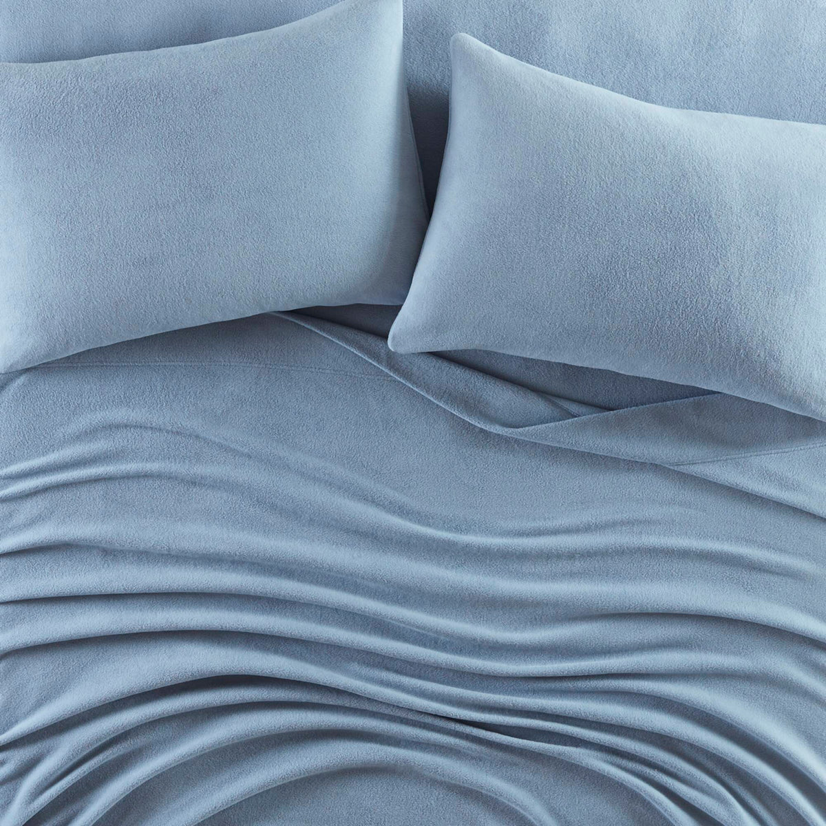 Micro Fleece - Sheet Set - Blue