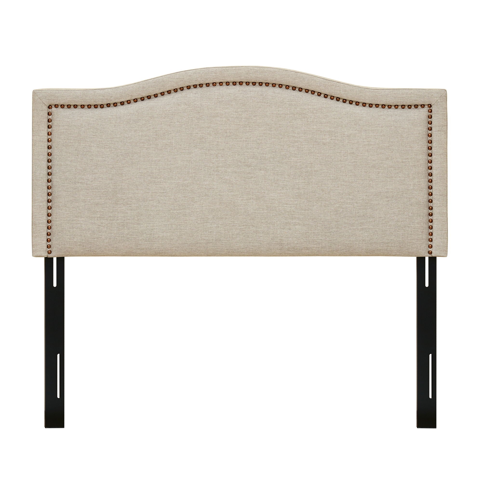 Nadine - Queen Upholstery Headboard - Natural