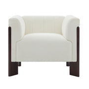 Accent Chair With Tight Back For Living Room