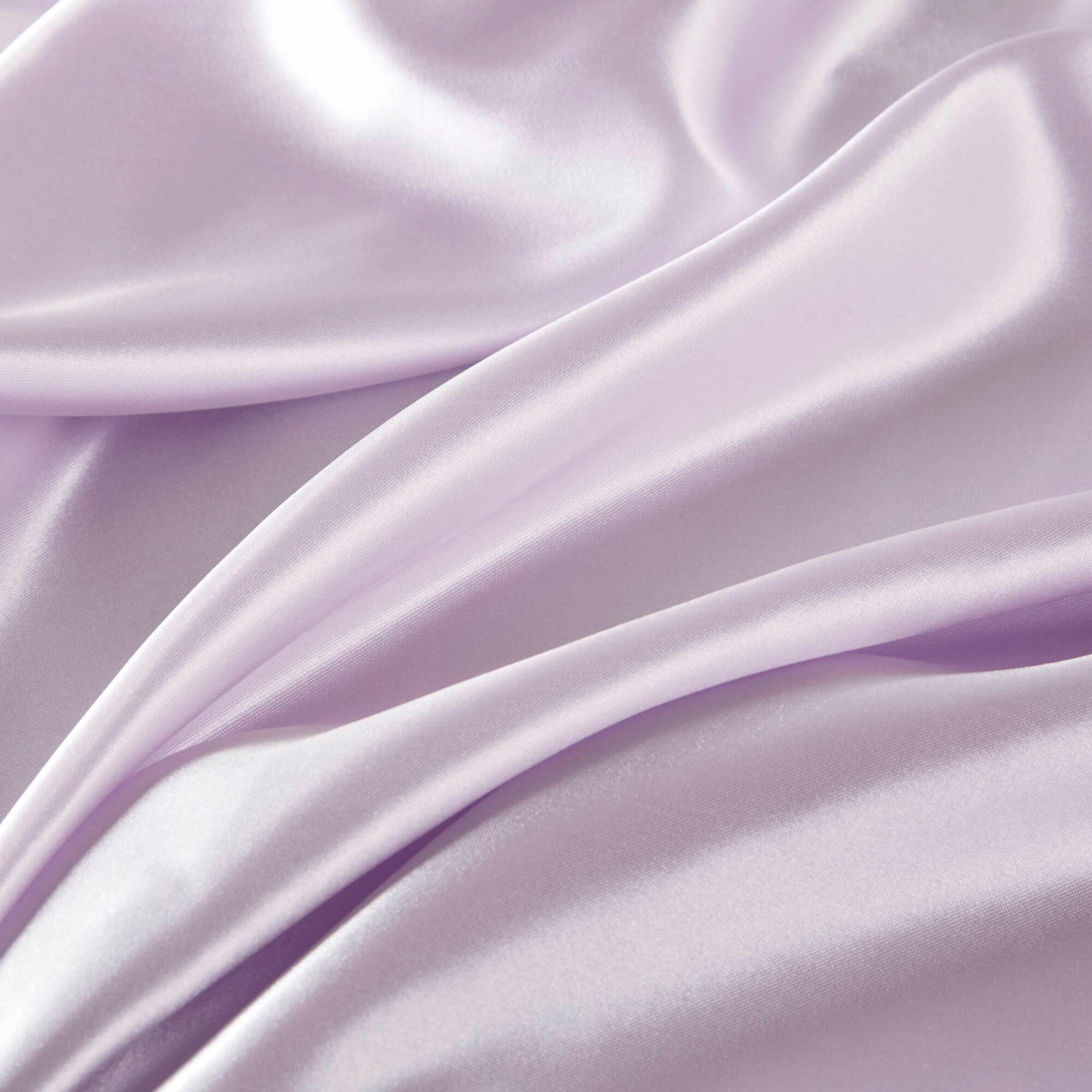 Satin - 6 Piece California King Luxury Sheet Set - Lilac