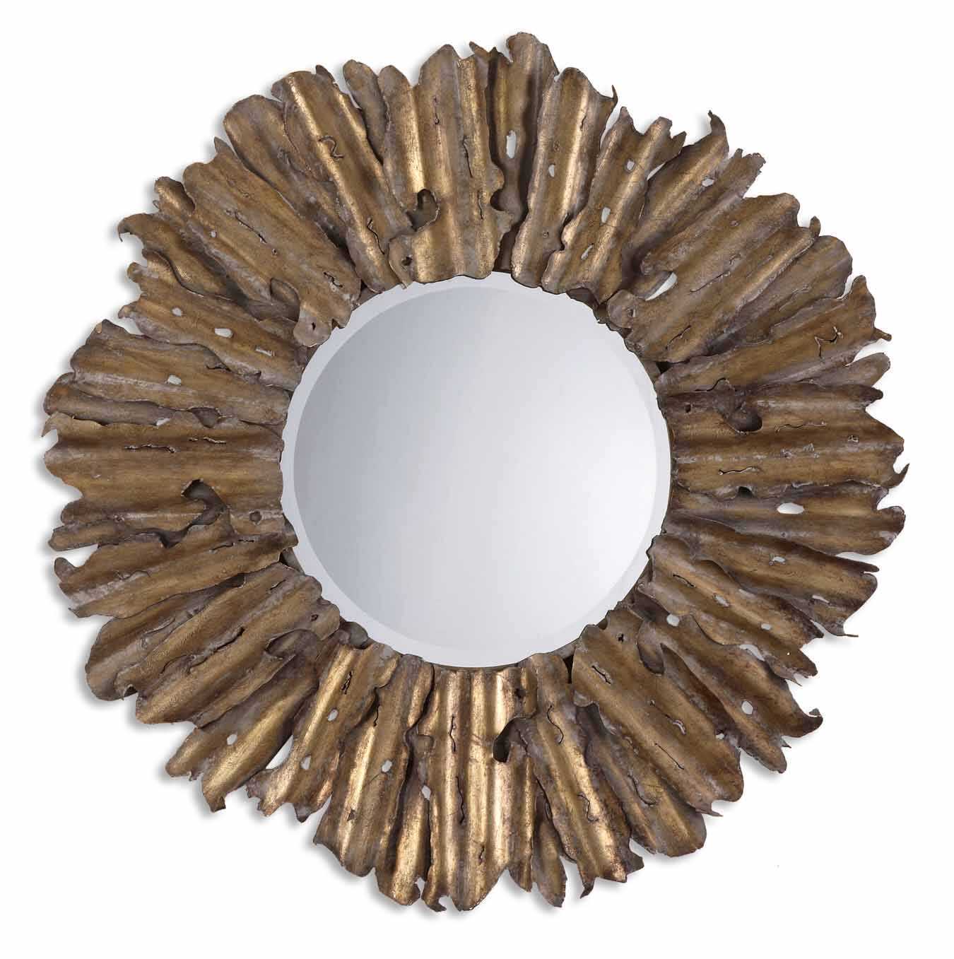 Hemani - Antique Gold Mirror