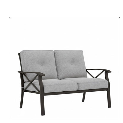 All-Weather Loveseat 2 Seats Sofa With Cushions