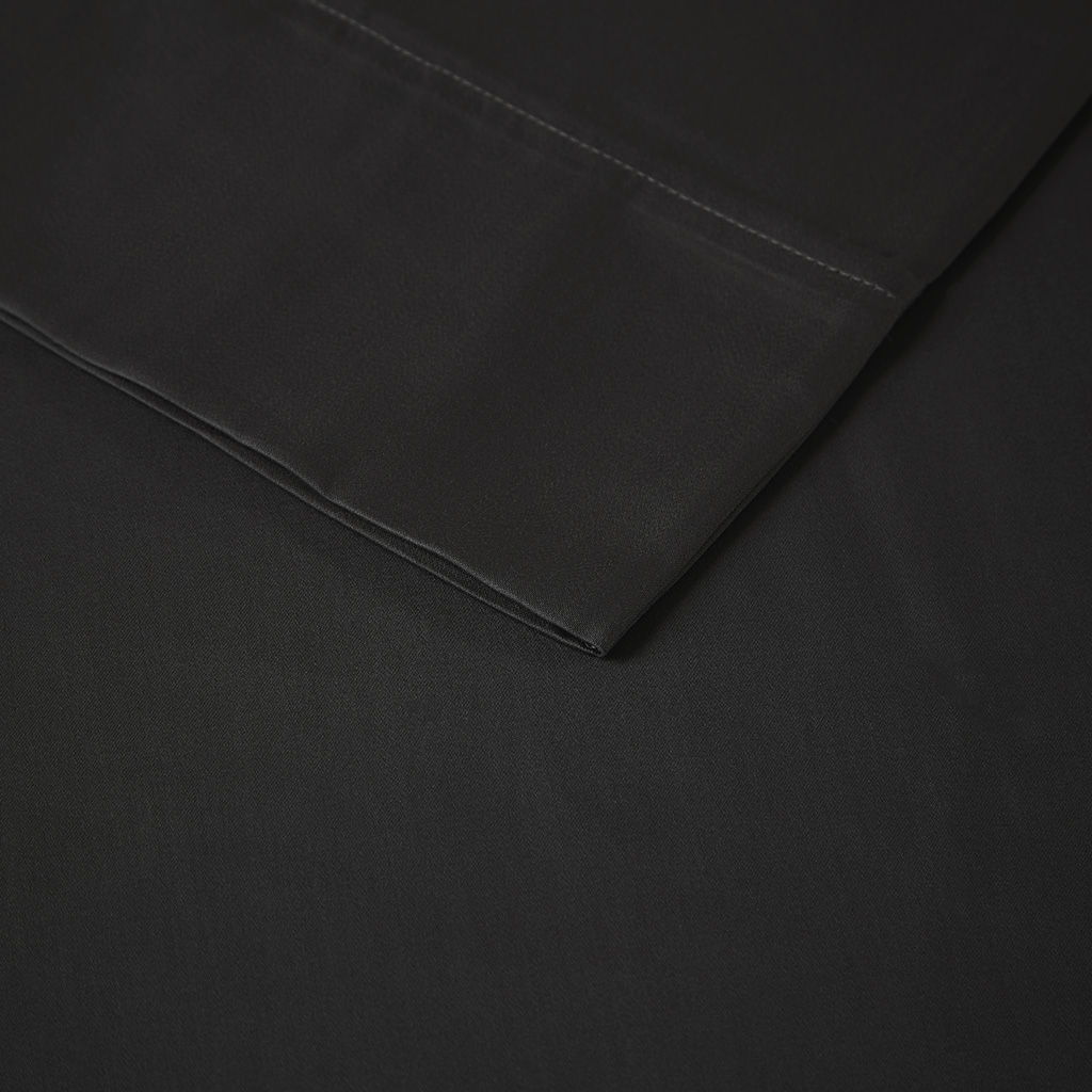 1500 Thread Count - 4 Piece California King Blend Sheet Set - Black