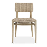 Kailua - Outdoor Wicker Dining Chair - Gray