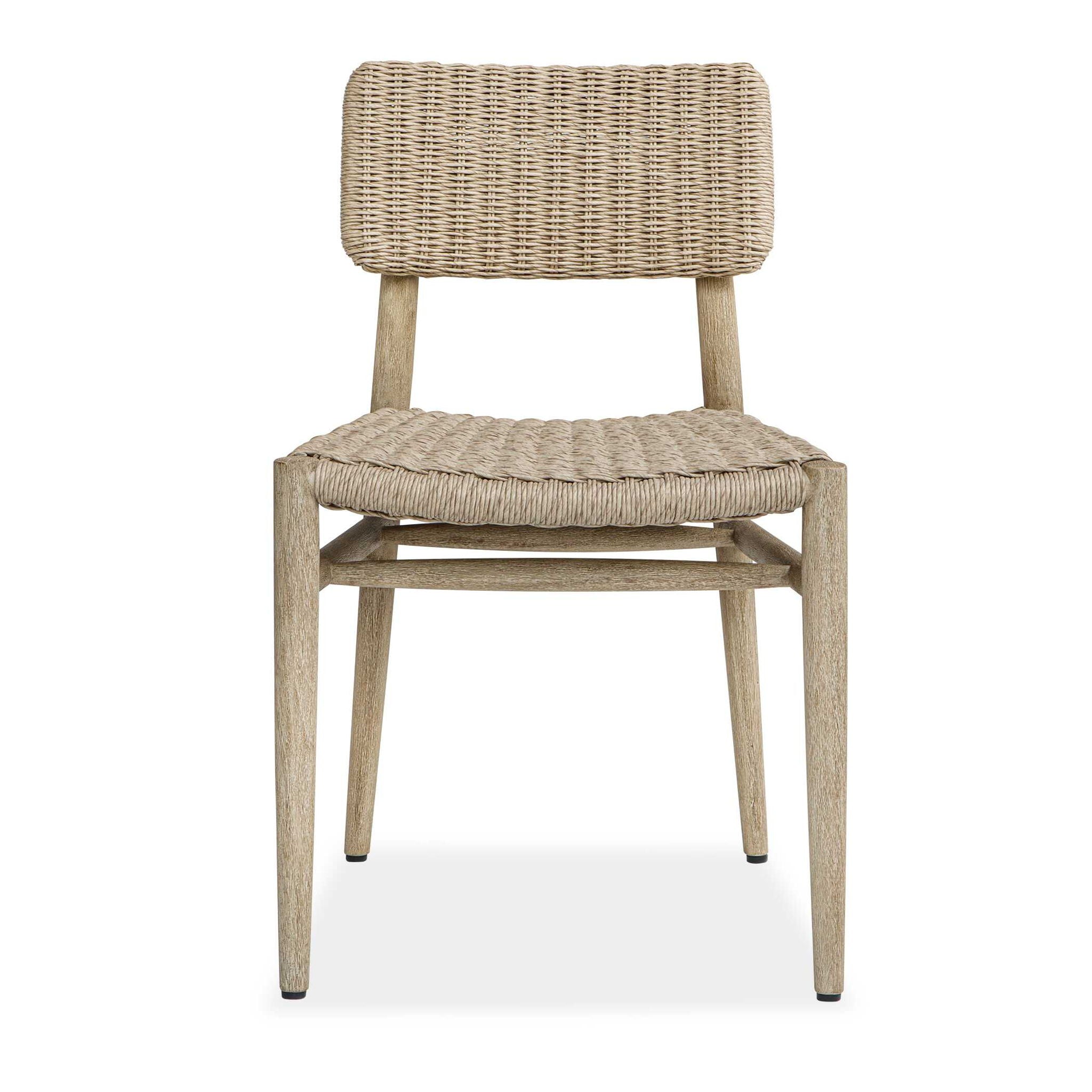 Kailua - Outdoor Wicker Dining Chair - Gray
