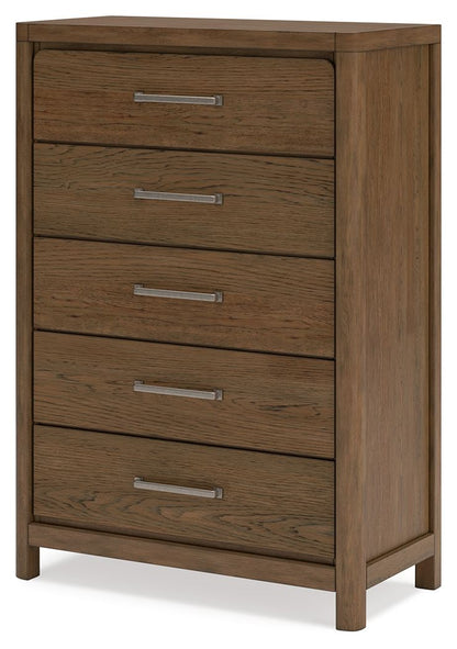 Cabalynn - Five Drawer Chest - Light Brown