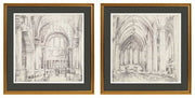Downyard - Wall Art Set (Set of 2) - Black / Beige