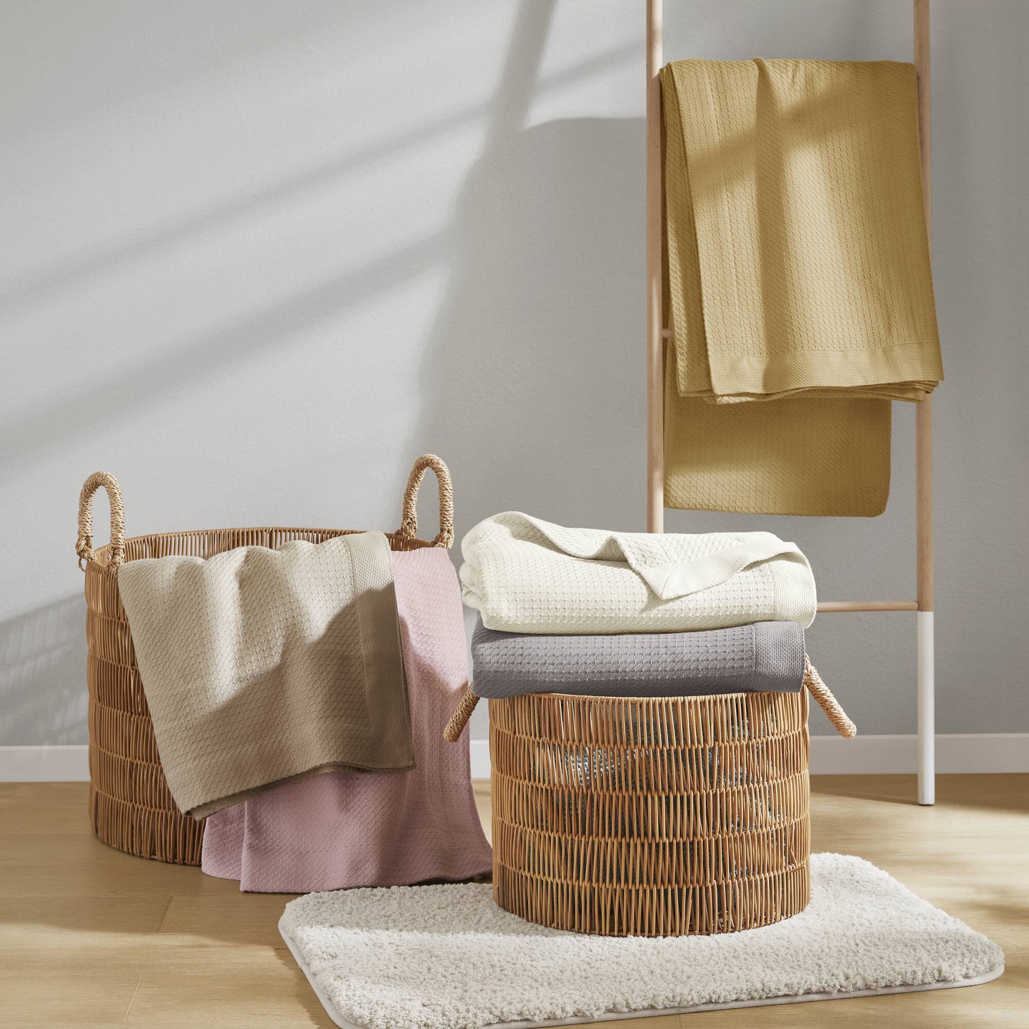Egyptian Cotton - Twin Blanket - Khaki