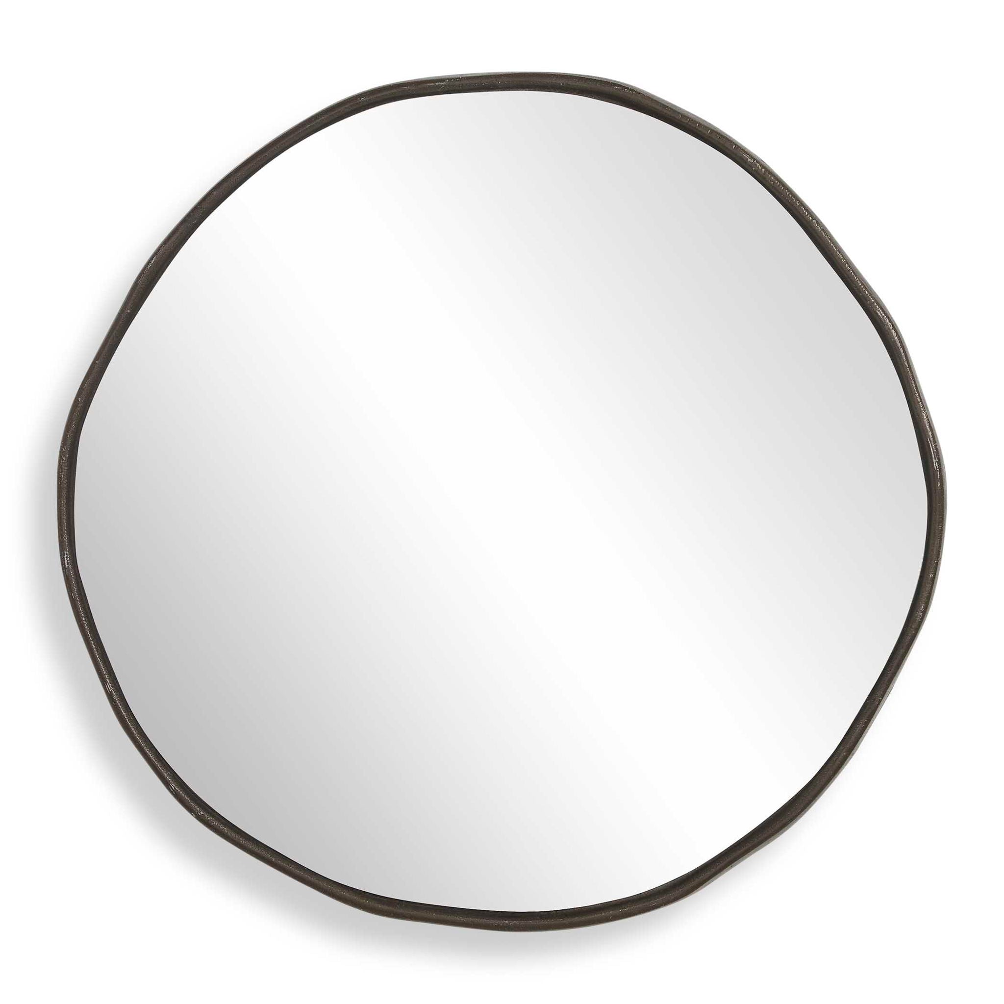 Lowen - Round Mirror - Bronze