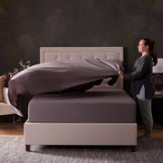 Classic Cotton Sheet Set - Split Queen - Charcoal