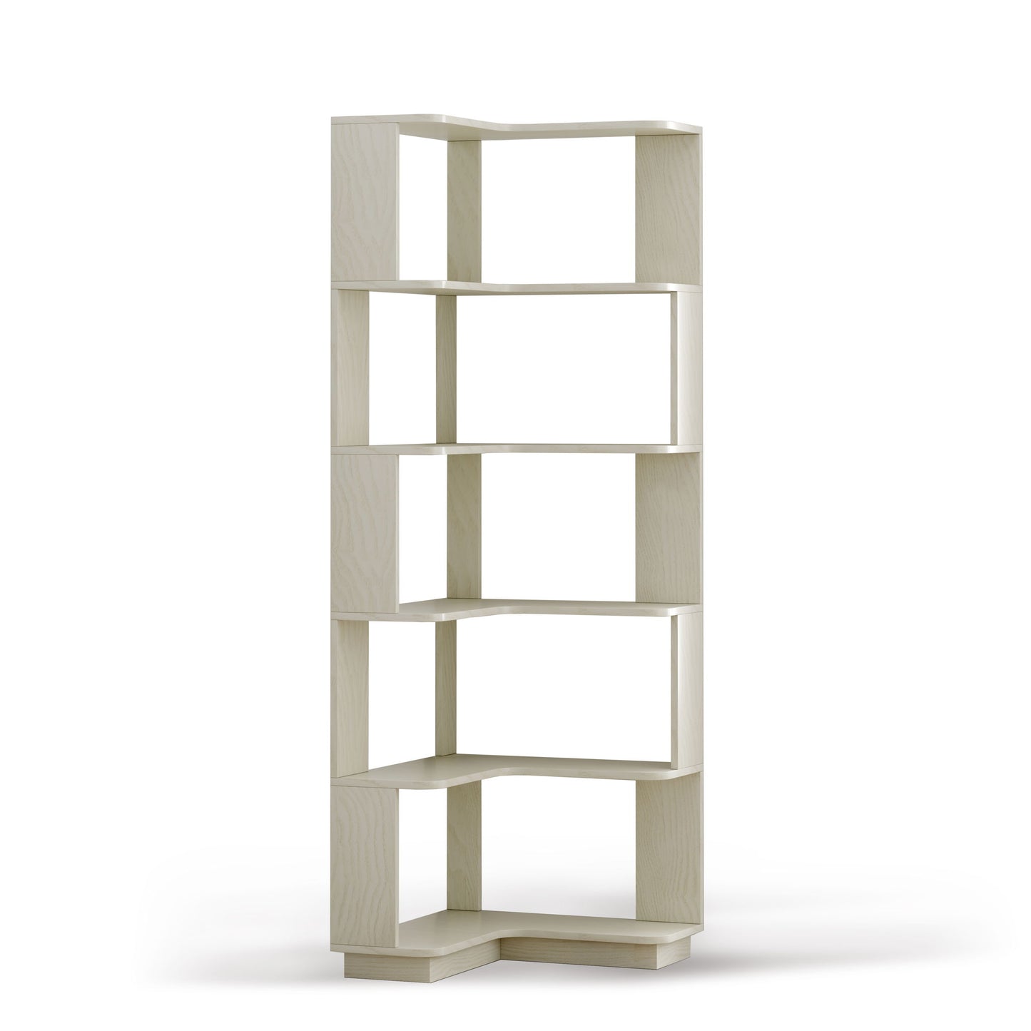 L-Shaped Corner Bookshelf