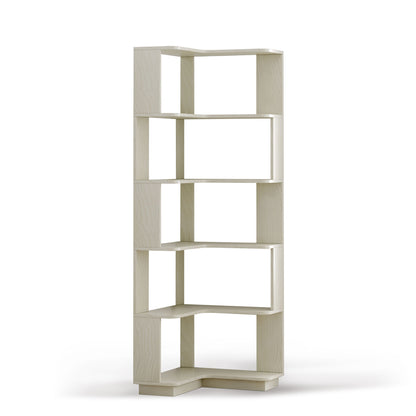 L-Shaped Corner Bookshelf