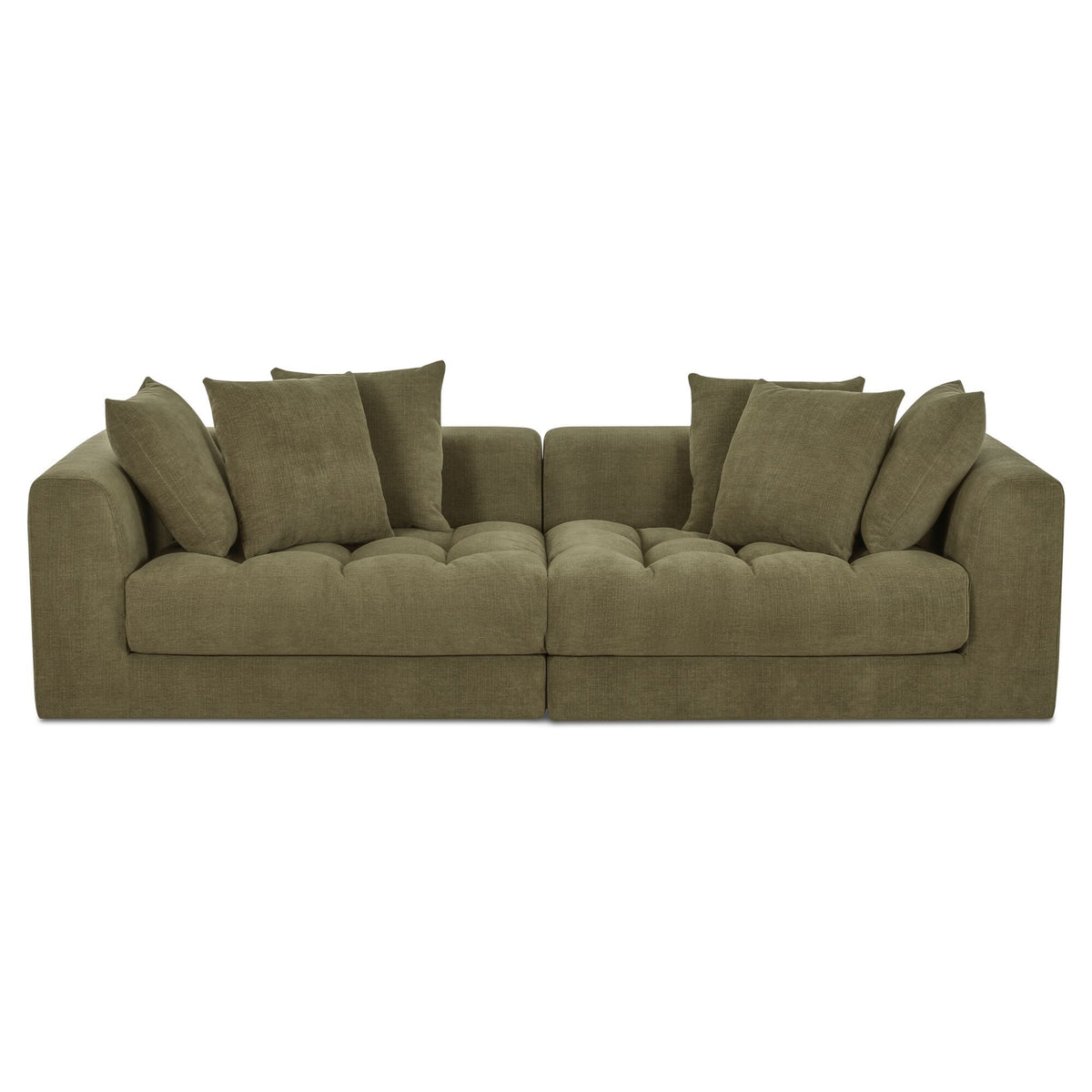 Davie - Modular Sofa - Olive