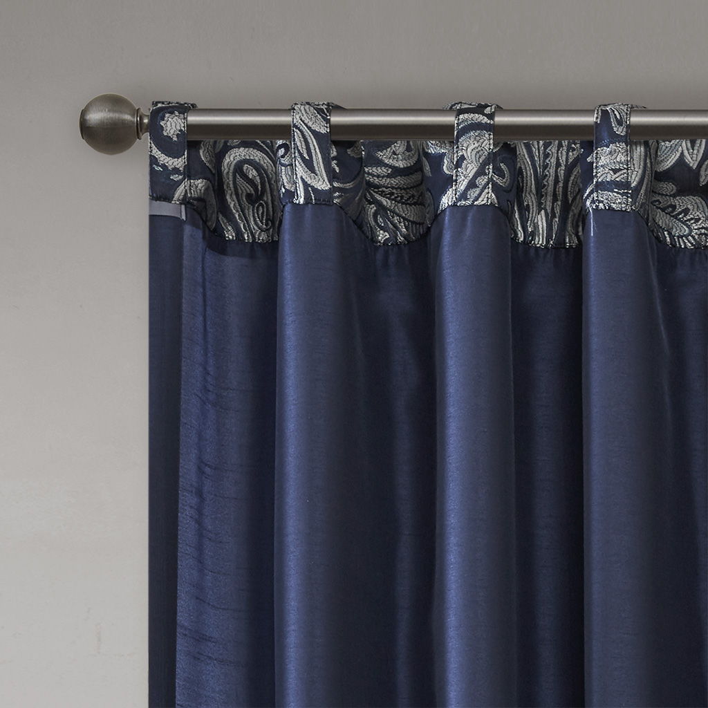 Aubrey - 84" Panel Pair - Navy