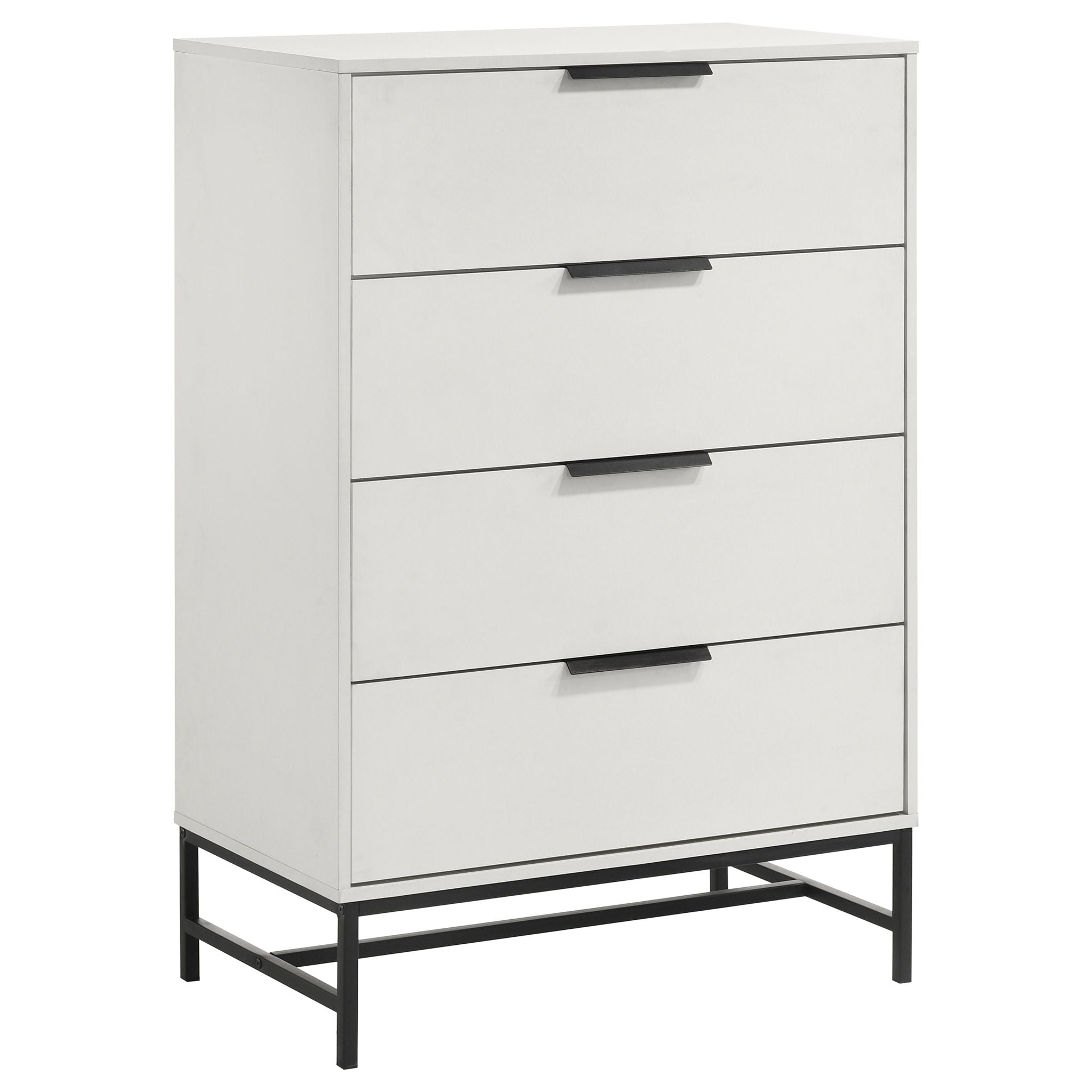Taraval - 4 Drawer Chest - White