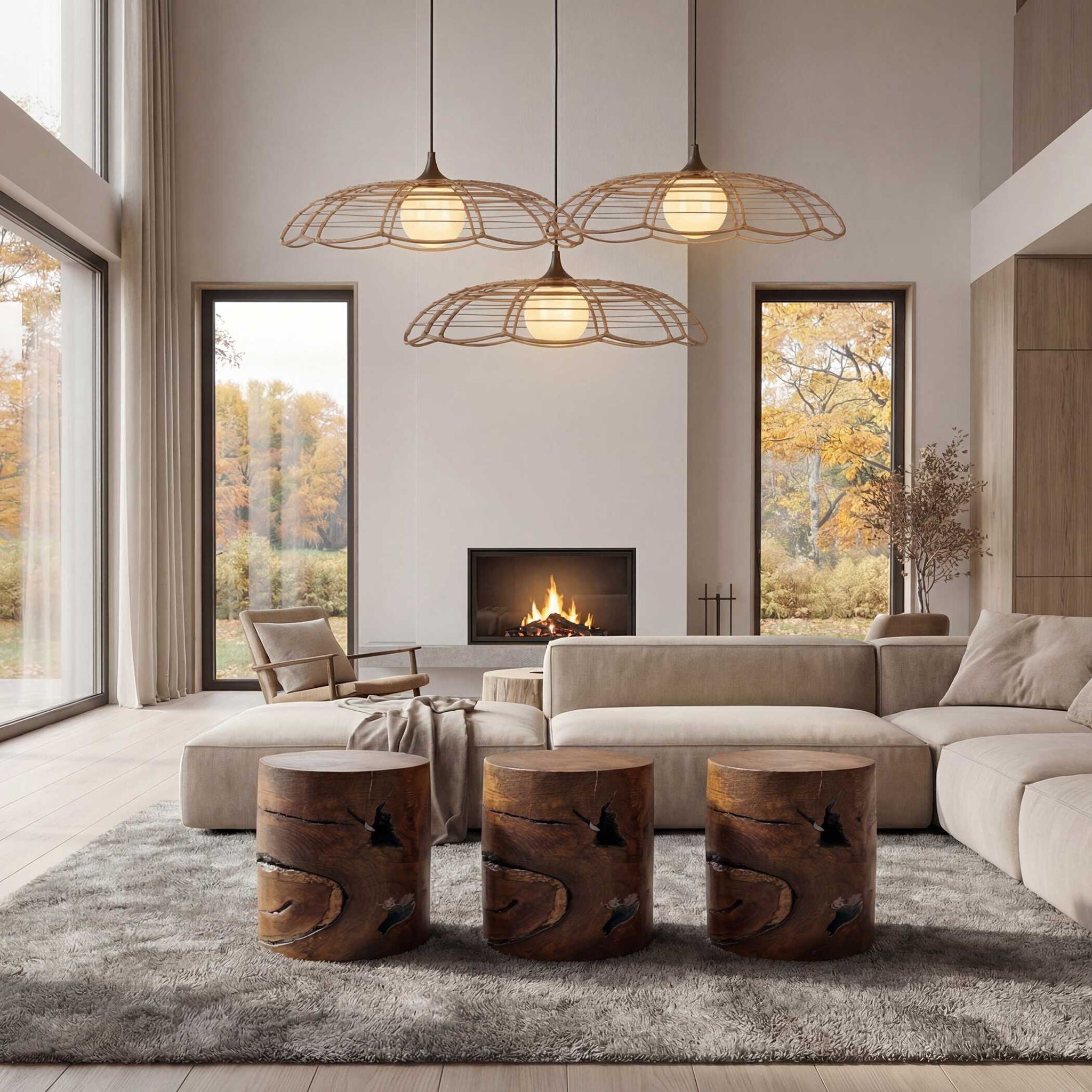 Lakeside - Indoor-Outdoor 1 Light Pendant - Black