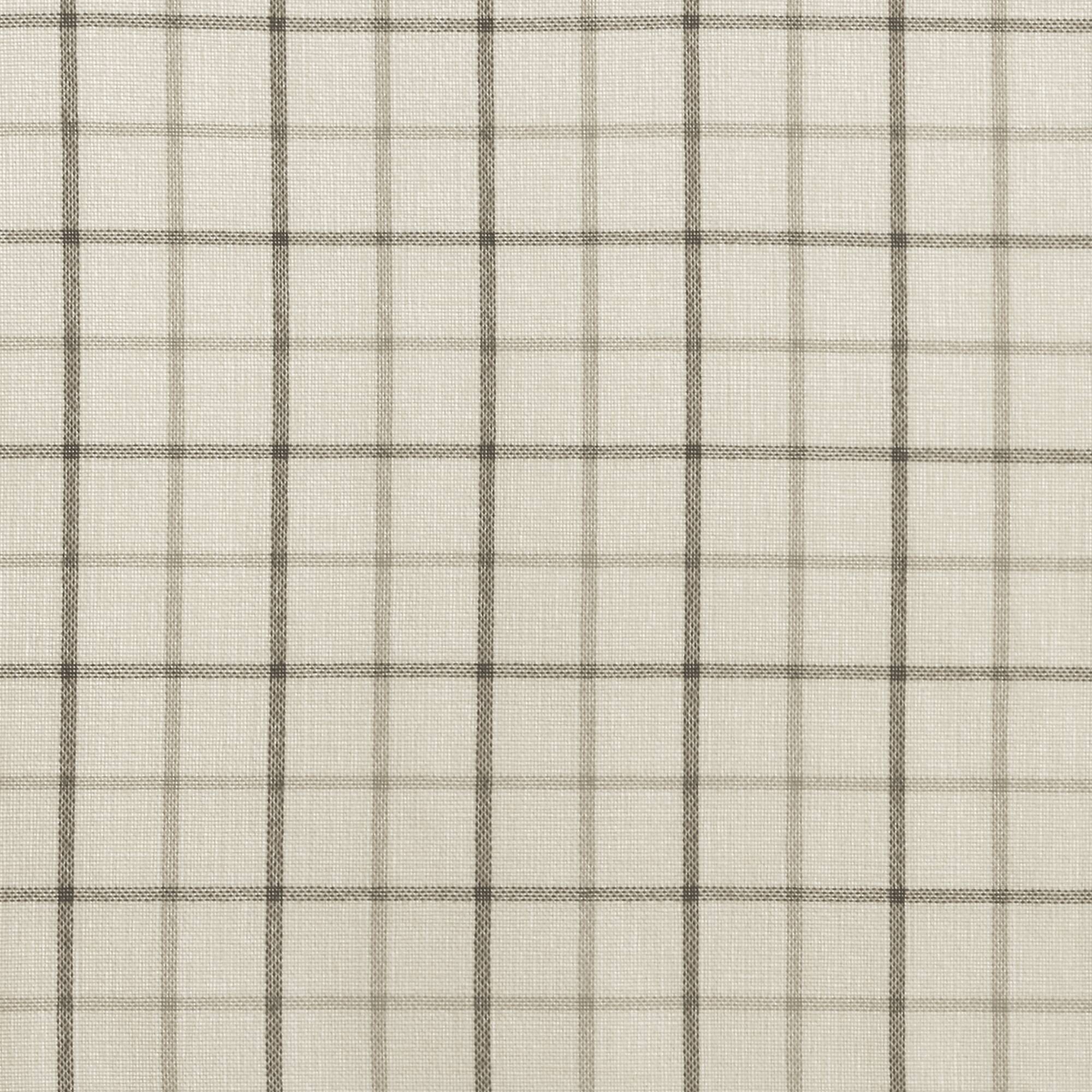 Anaheim - Plaid Tab Top Panel - Natural
