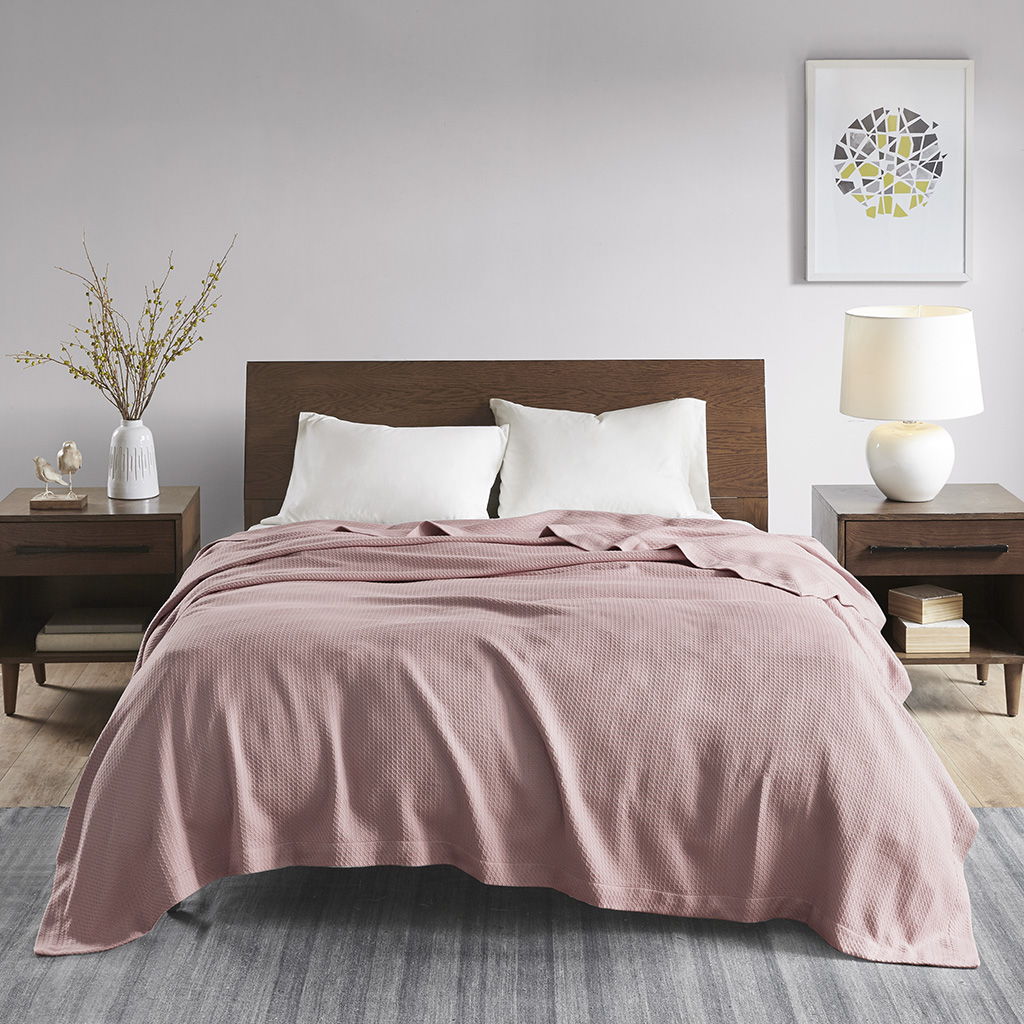 Egyptian Cotton - King Blanket - Rose