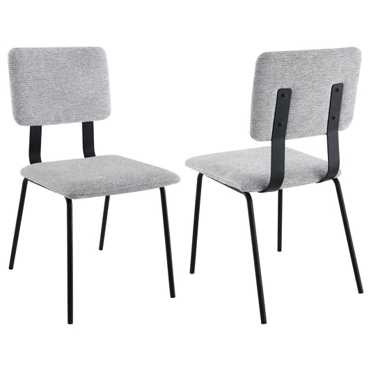 Valley - Upholstered Dining Side Chair (Set of 2) - Gray