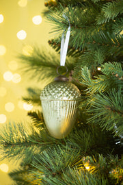 Tear Drop Ornament, Decorative Hanging Christmas Tree Ornaments For Holiday Party Decorations (Set of 12)