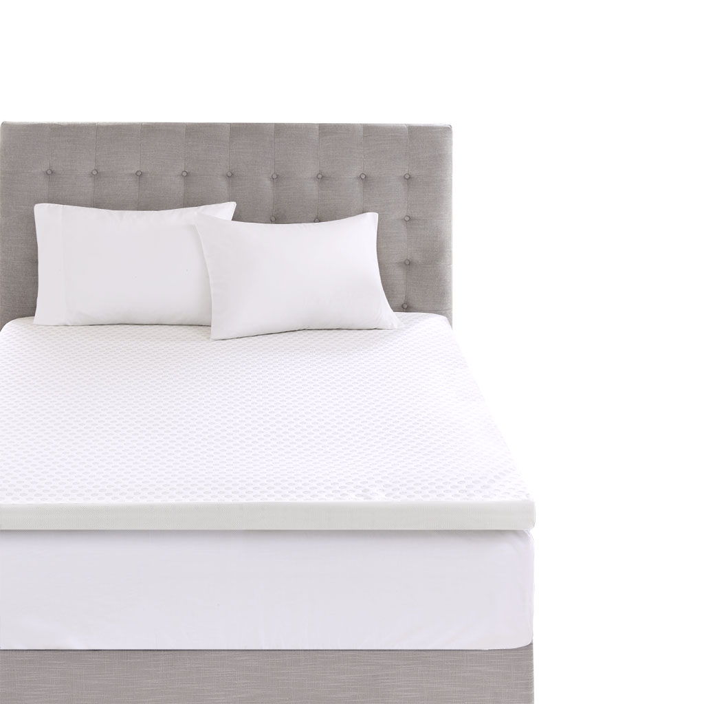 Gel Memory Foam With Cooling Cover Hypoallergenic Mattress Topper - Twin Long