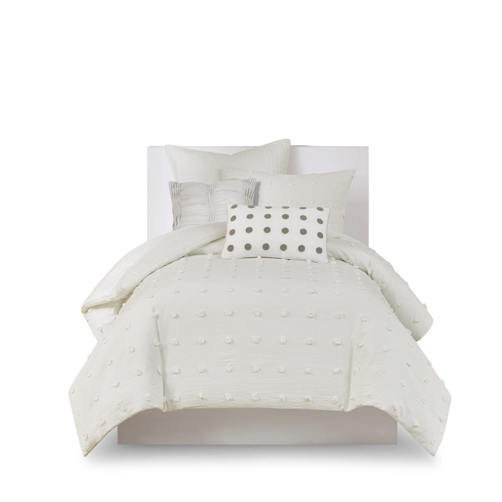 Brooklyn - Twin Comforter Set - Ivory